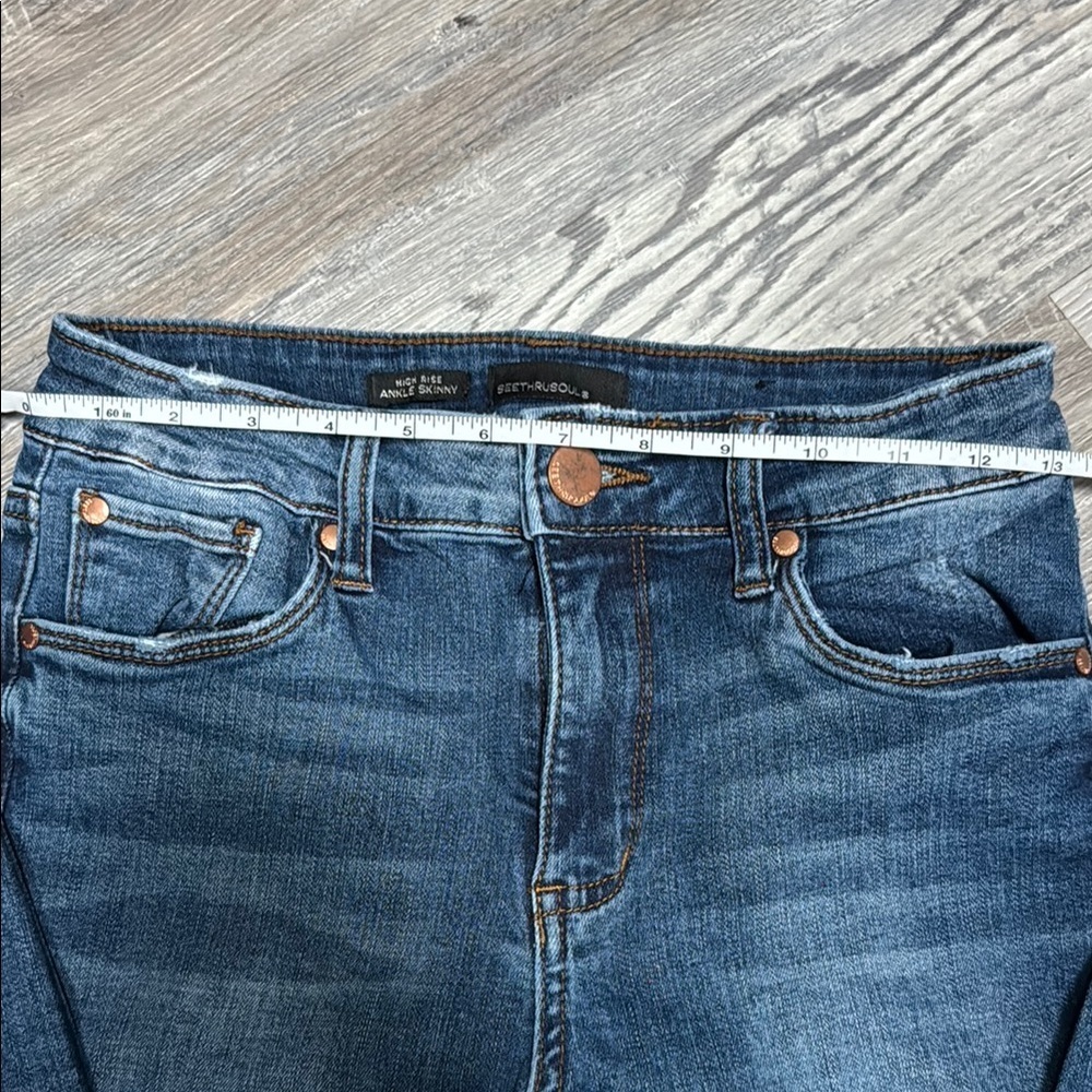 See Thru Soul Women's Jeans - Picture 3 of 5